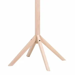 Wohnen Massivholz Garderobenständer in White Wash - Vaxos