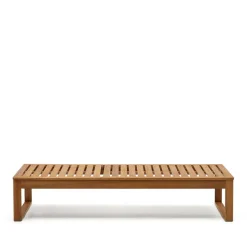 Wohnen Massivholz Gartenliege mit verstellbarem Kopfteil - Paddock