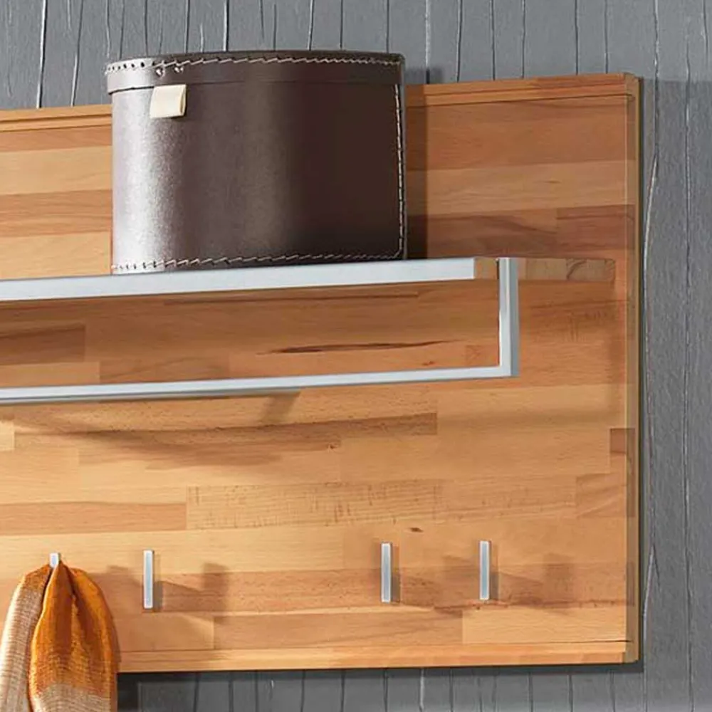 Wohnen Massivholz Hängegarderobe Coestra aus Kernbuche (zweiteilig)