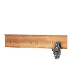 Wohnen Massivholz Hängegarderobe Coestra aus Kernbuche (zweiteilig)