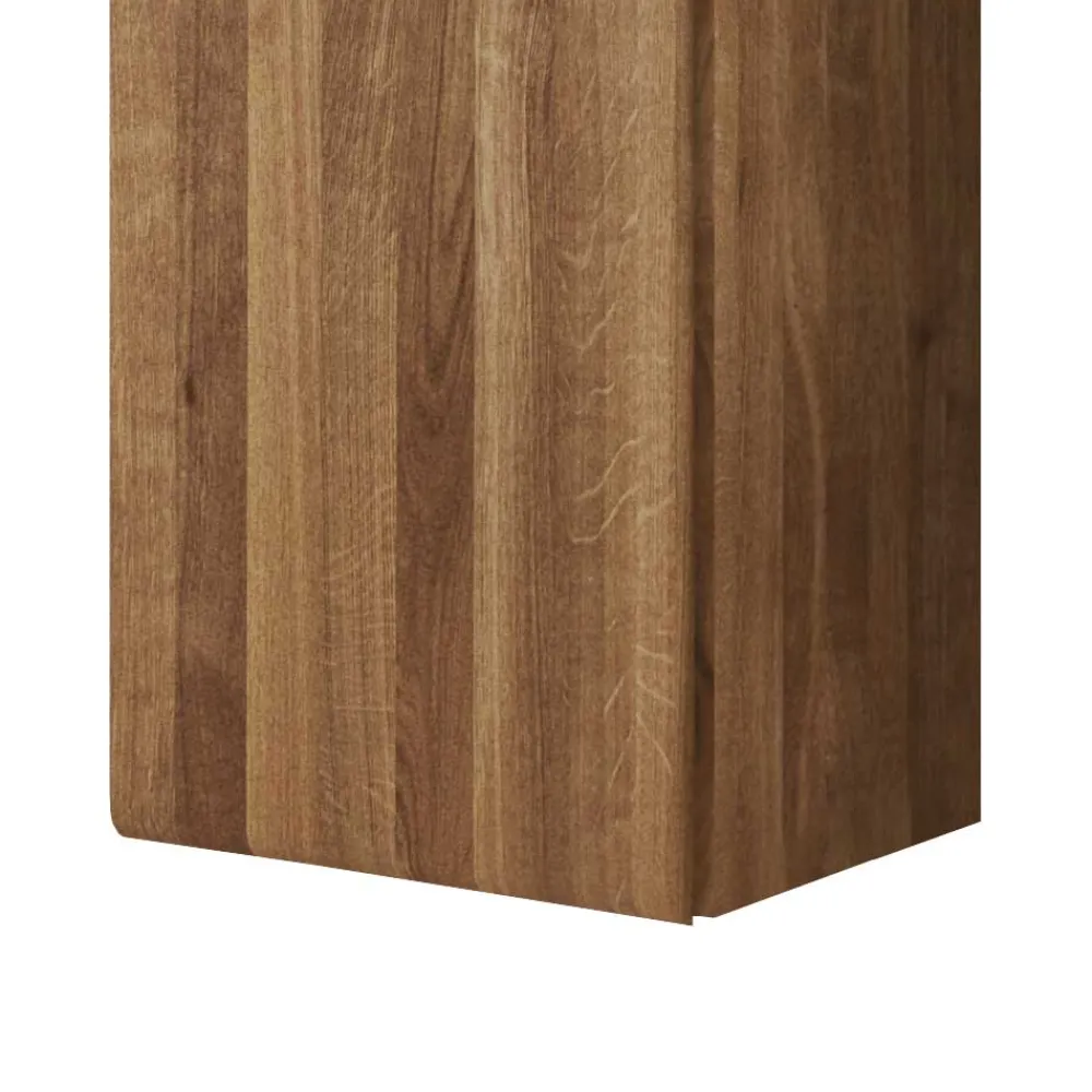 Wohnen Massivholz Hängeschrank Vaskov aus Wildeiche geölt