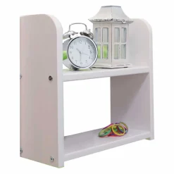 Kinder Wohnen Massivholz Hochbett fürs Kinderzimmer in Weiß - Leviada