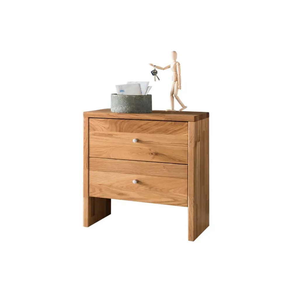 Wohnen Nachttische*Massivholz Kommode Delvestra für Flur