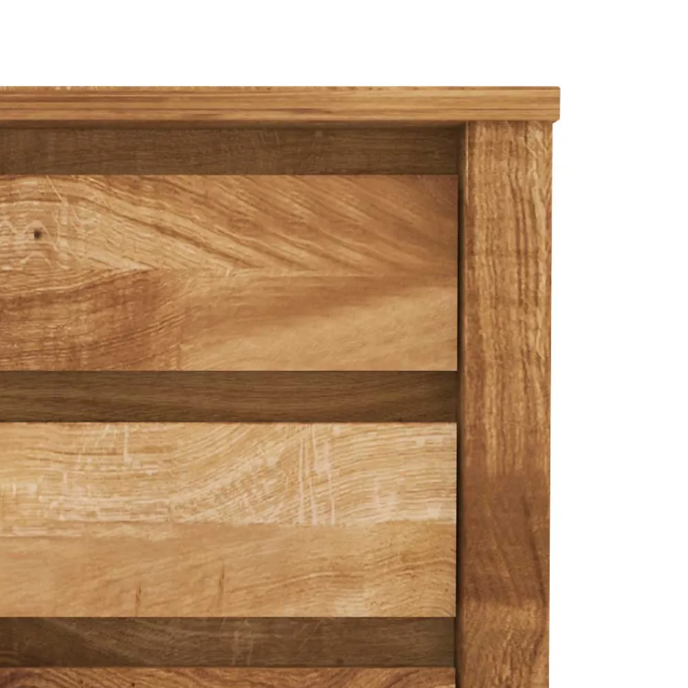 Wohnen Massivholz Nachtkommode Nadalia aus Wildeiche geölt