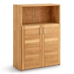 Wohnen Massivholz Office-Schrank aus Wildeiche - Rosenna