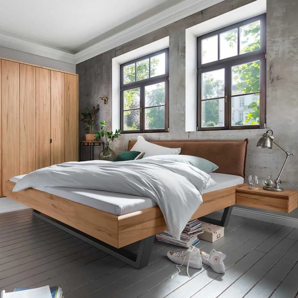 Wohnen Massivholz Schlafzimmer aus Kernbuche - Eudrinia (vierteilig)