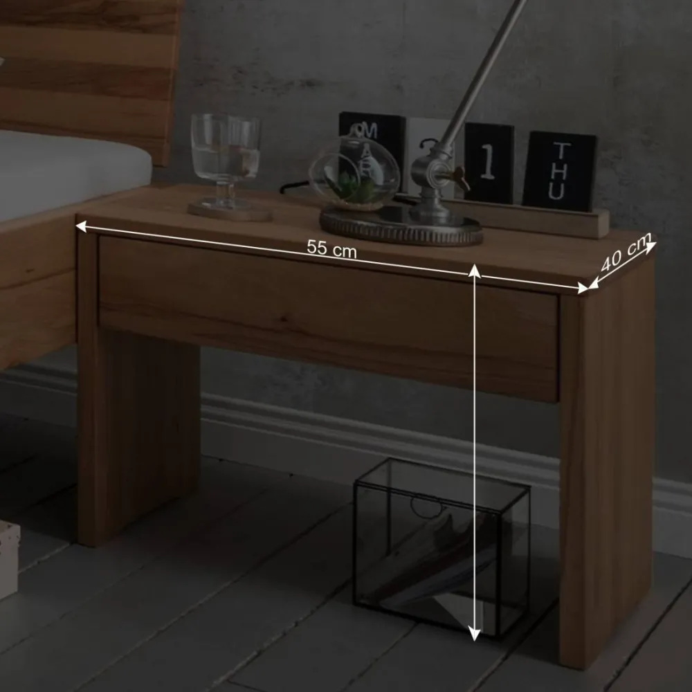 Wohnen Massivholz Schlafzimmer komplett - Izmaldon (vierteilig)