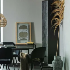 Wohnen Schwarze Möbel|Naturholzmöbel*Massivholz Schrank in Schwarz - Almery