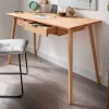 Wohnen Naturholzmöbel|Massivholzmöbel*Massivholz Schreibtisch im Skandinavischen Stil - Oventa