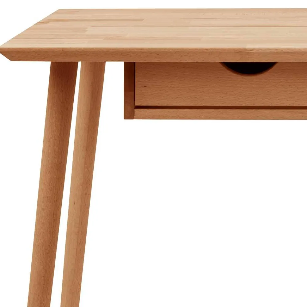 Wohnen Naturholzmöbel|Massivholzmöbel*Massivholz Schreibtisch im Skandinavischen Stil - Oventa