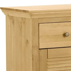 Wohnen Schuhschränke*Massivholz Schuhschrank mit Lamellentüren - Zavieca