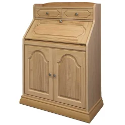 Wohnen Esszimmerschränke|Highboards*Massivholz Sekretär aus Eiche geölt - Catuella