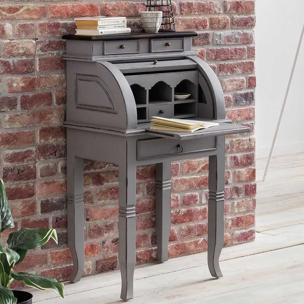 Wohnen Massivholz Sekretär Rioja aus Akazie