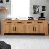 Wohnen Massivholz Sideboard Mosniak aus Kernbuche geölt