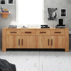 Wohnen Massivholz Sideboard Mosniak aus Kernbuche geölt