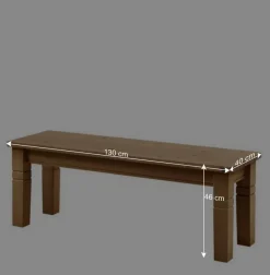 Wohnen Küchenbänke|Esszimmerbänke*Massivholz Sitzbank Piatra aus Kiefer