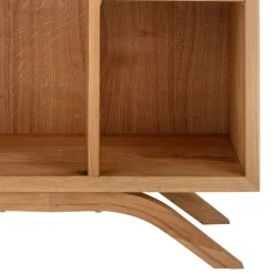 Wohnen Naturholzmöbel|Massivholzmöbel*Massivholz Standregal aus Wildeiche - Fredellia