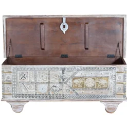 Wohnen Massivholz Truhe im Orient Style - Varrion