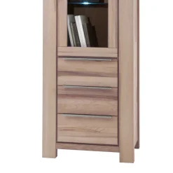 Wohnen Esszimmer-Vitrinen*Massivholz Vitrine Thivios aus Wildeiche