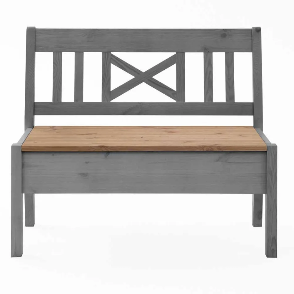 Wohnen Schuhschränke|Küchenbänke*Massivholzbank Jytte aus Kiefer gelaugt