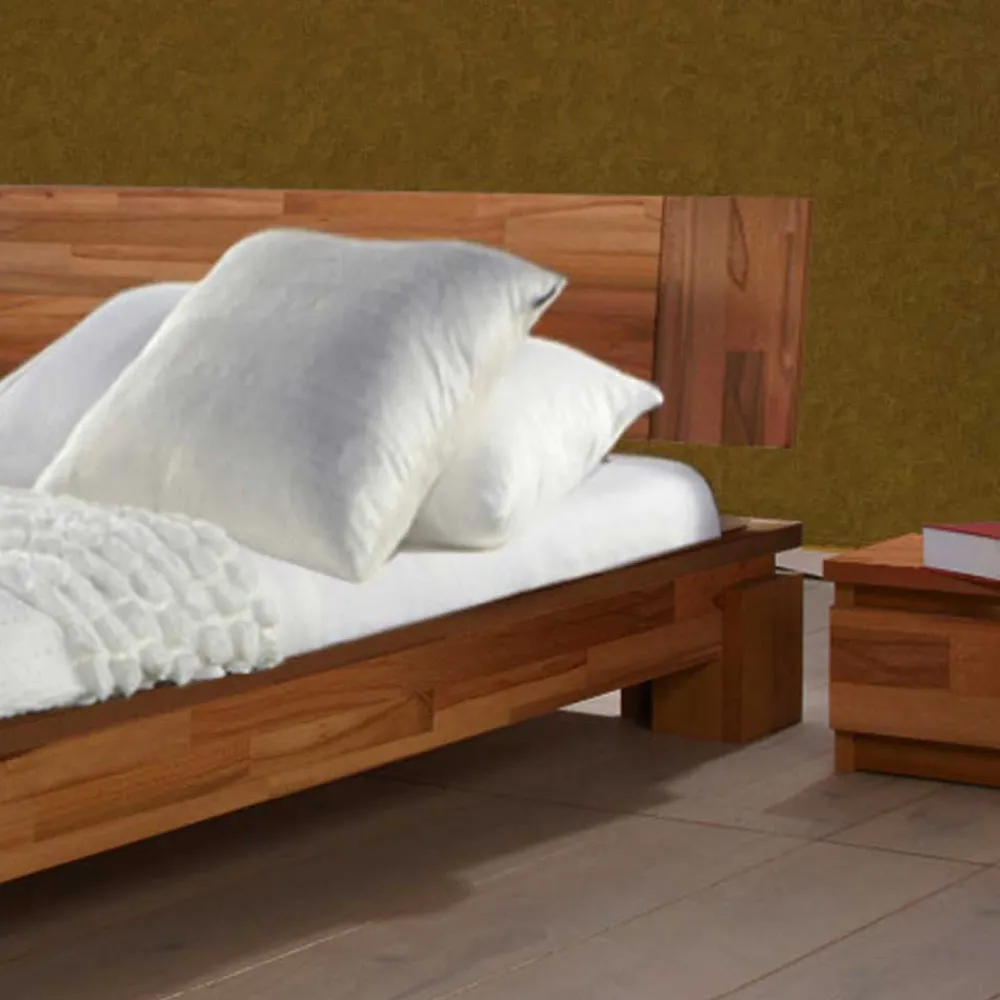 Wohnen Betten|Betten*Massivholzbett Zamaron aus Kernbuche