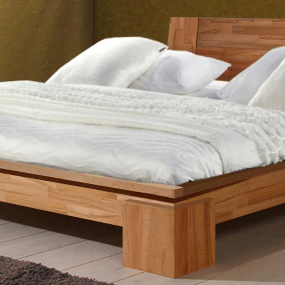 Wohnen Betten|Betten*Massivholzbett Zamaron aus Kernbuche