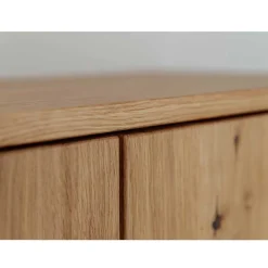 Wohnen Massivholz-Kleiderschrank mit zwei Schubladen - Fabijola