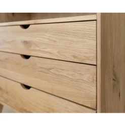 Wohnen Küchenschränke|Flurkommoden*Massivholz-Kommode mit Fach und drei Schubladen - Fabijola