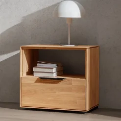 Wohnen Kommoden|Nachttische*Massivholz-Nachtkommode 47 cm hoch - Kassanda