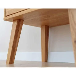 Wohnen Nachttische*Massivholz-Nachtkommode mit Schublade - Fabijola