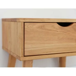 Wohnen Nachttische*Massivholz-Nachtkommode mit Schublade - Fabijola