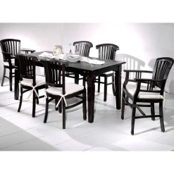 Wohnen Massivholzstuhl Islando aus Akazie