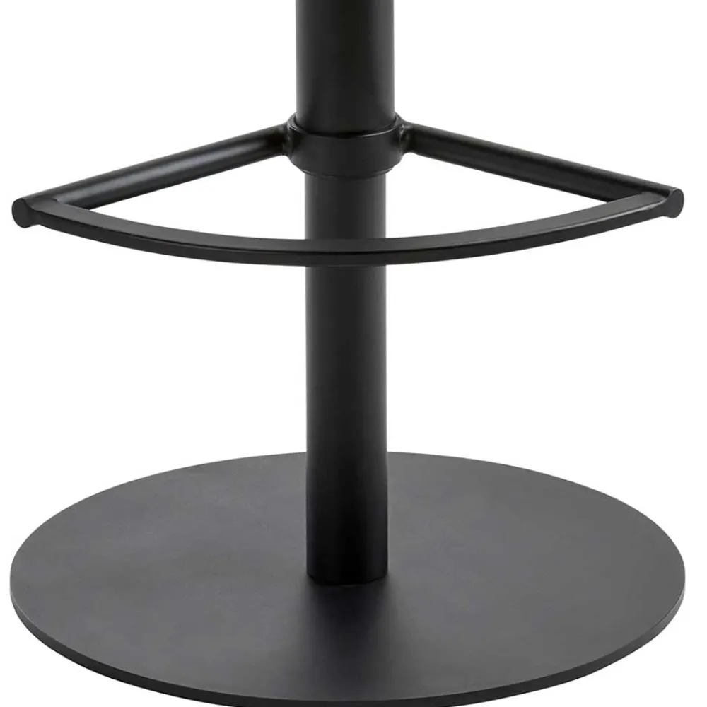 Wohnen Material Mix Barstuhl in Beige & Schlamm - Vismarel