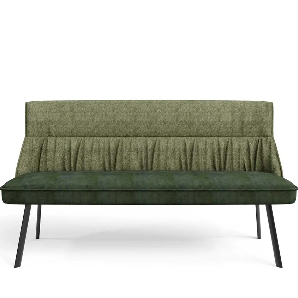 Wohnen Küchenbänke|Esszimmerbänke*Material Mix Polsterbank fürs Esszimmer - Pudonra