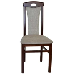 Wohnen Material Mix Stühle gepolstert - Silevos (2er Set)