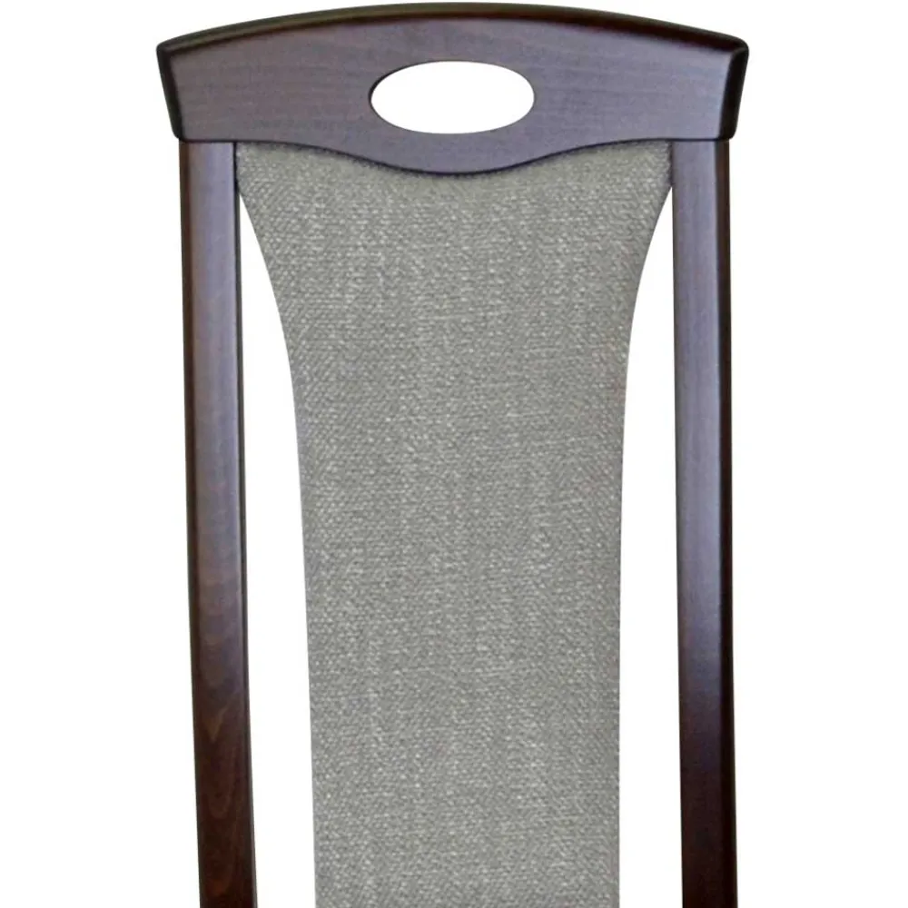 Wohnen Material Mix Stühle gepolstert - Silevos (2er Set)