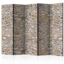 Wohnen Wohnzimmer-Regale|Paravents*Mauer Optik Trennwand bedruckt - Pulau