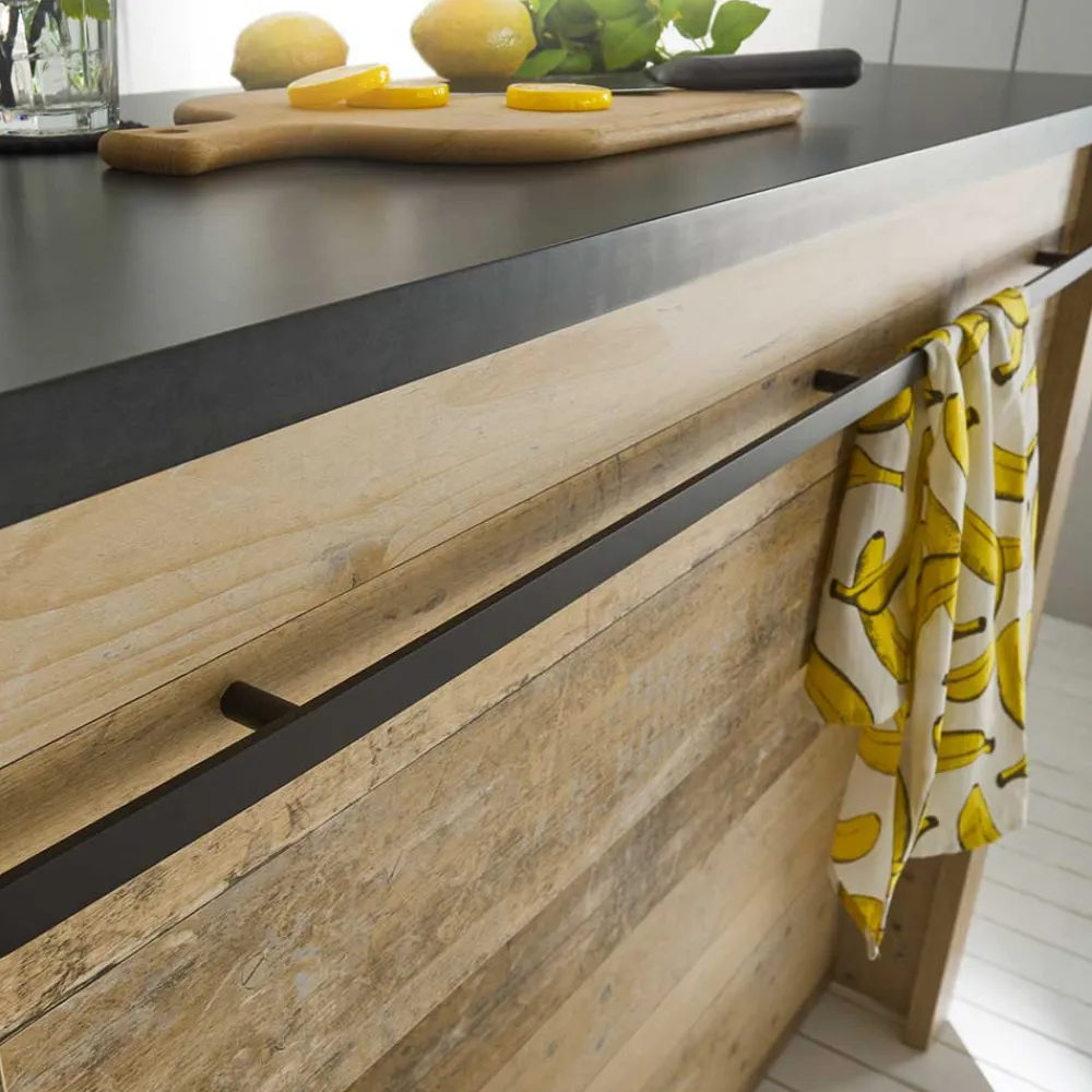 Wohnen Möbel für Küche inklusive Theke - Garisa (sechsteilig)