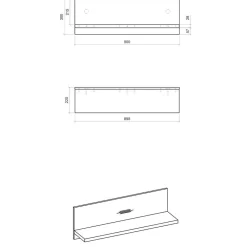 Wohnen Möbel für Küche inklusive Theke - Garisa (sechsteilig)