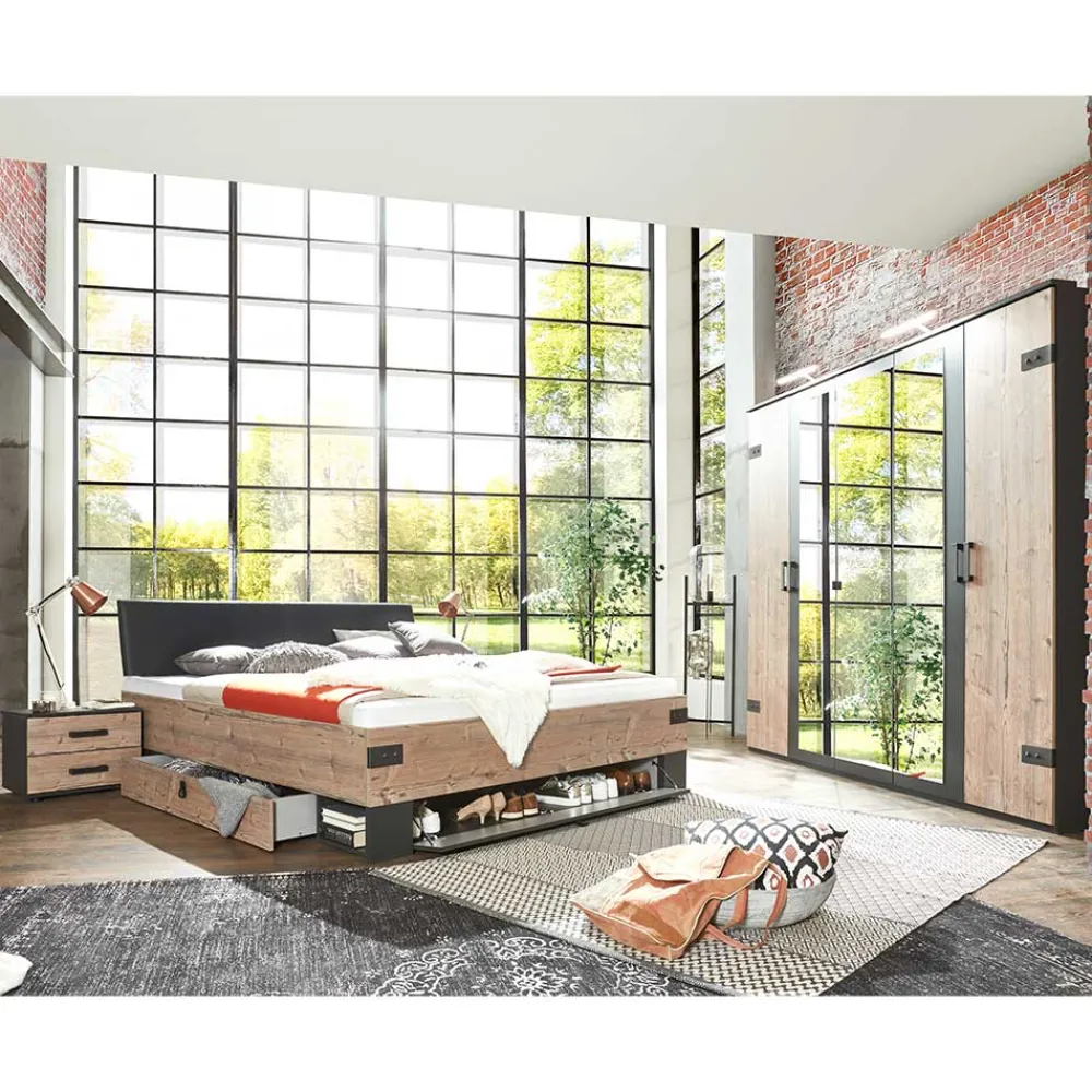 Wohnen Möbel fürs Schlafzimmer Komplettset - Ardila (vierteilig)