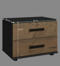 Wohnen Möbel fürs Schlafzimmer Komplettset - Ardila (vierteilig)