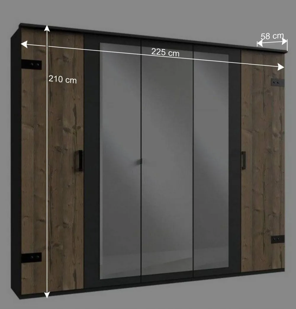 Wohnen Möbel fürs Schlafzimmer Komplettset - Ardila (vierteilig)