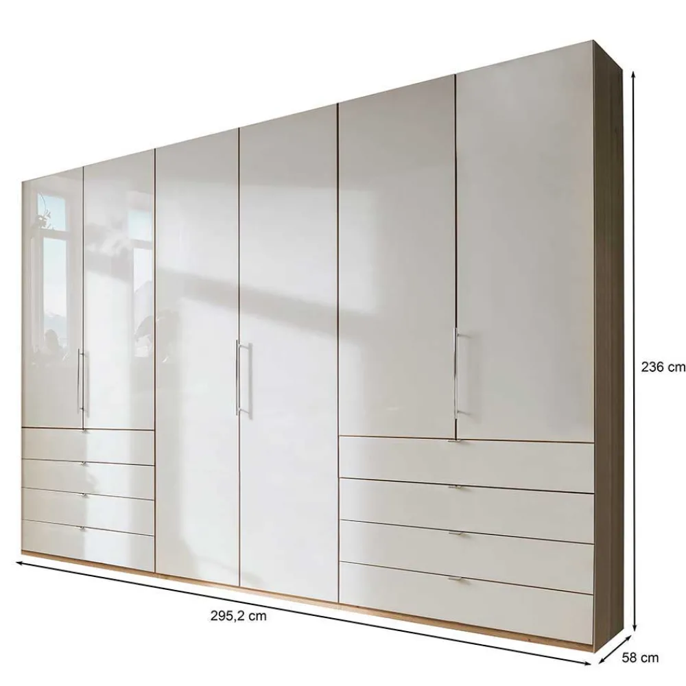 Wohnen Schlafzimmer Komplett*Möbel fürs Schlafzimmer Set - Lesegano (vierteilig)