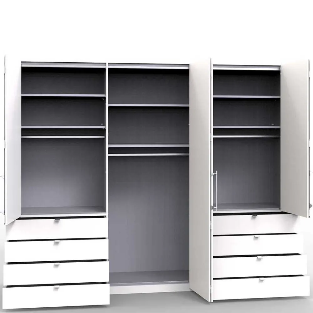 Wohnen Schlafzimmer Komplett*Möbel fürs Schlafzimmer Set - Lesegano (vierteilig)