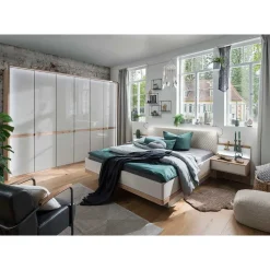 Wohnen Schlafzimmer Komplett*Möbel Schlafzimmer Set modern - Crascanu (vierteilig)