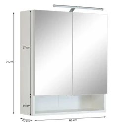 Wohnen Glasmöbel|Badezimmer Komplett*Möbel Set aus Bad Serie in Grün - Loenixa (vierteilig)