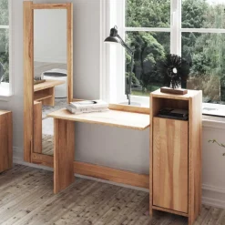 Wohnen Schlafzimmer Komplett*Möbel Set Salomonia mit Schreibtisch (zweiteilig)