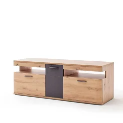 Wohnen Glasmöbel|Wohnzimmerschränke*Möbel Wohnkombination Set - Vecenda (vierteilig)