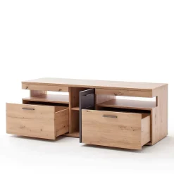 Wohnen Glasmöbel|Wohnzimmerschränke*Möbel Wohnkombination Set - Vecenda (vierteilig)