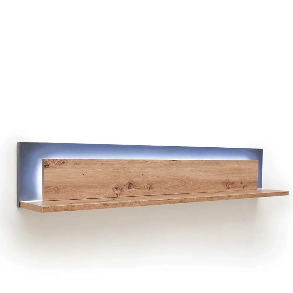 Wohnen Glasmöbel|Wohnzimmerschränke*Möbel Wohnkombination Set - Vecenda (vierteilig)